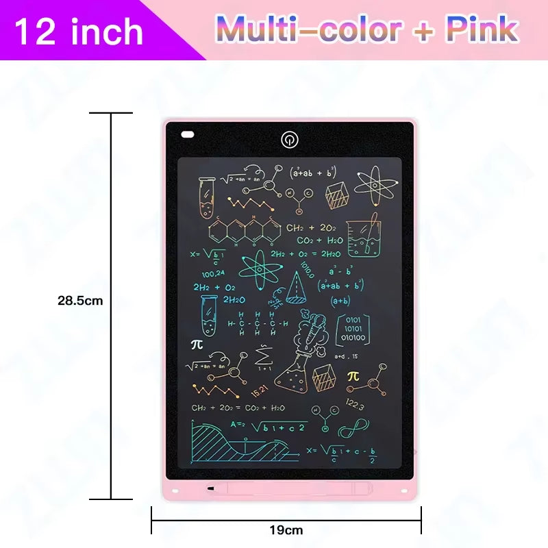 6.5/8.5/10/12Inch LCD Drawing Board Writing Tablet Digit Magic Blackboard Art Painting Tool Kids Toys Brain Game Child'S Gift