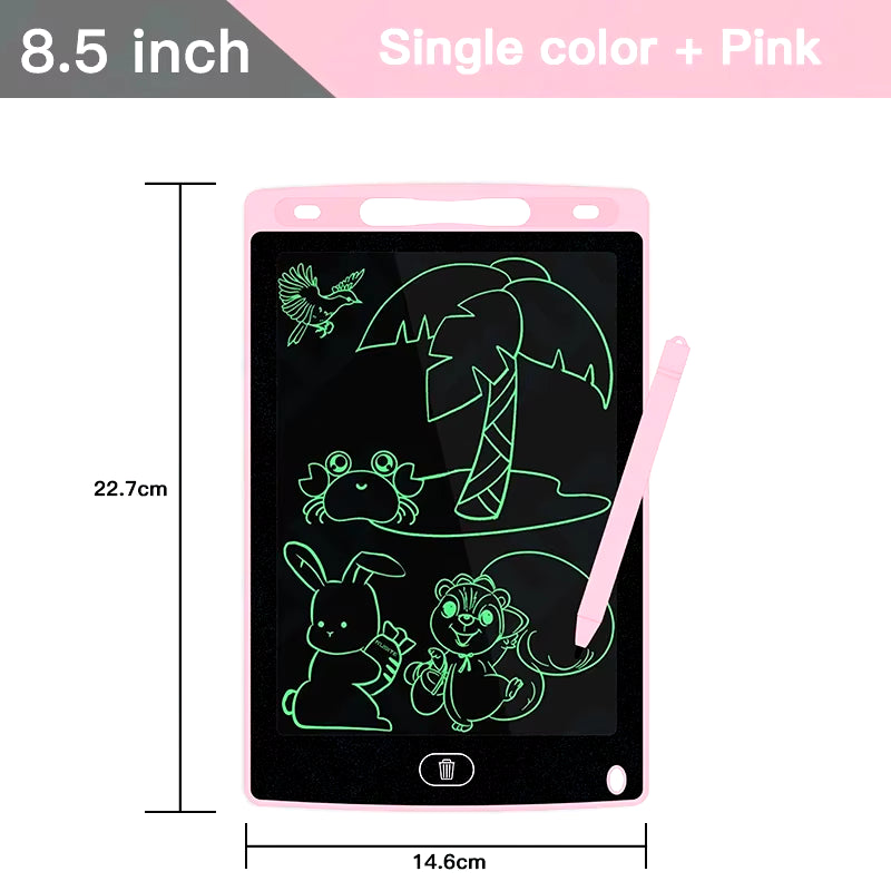 6.5/8.5/10/12Inch LCD Drawing Board Writing Tablet Digit Magic Blackboard Art Painting Tool Kids Toys Brain Game Child'S Gift