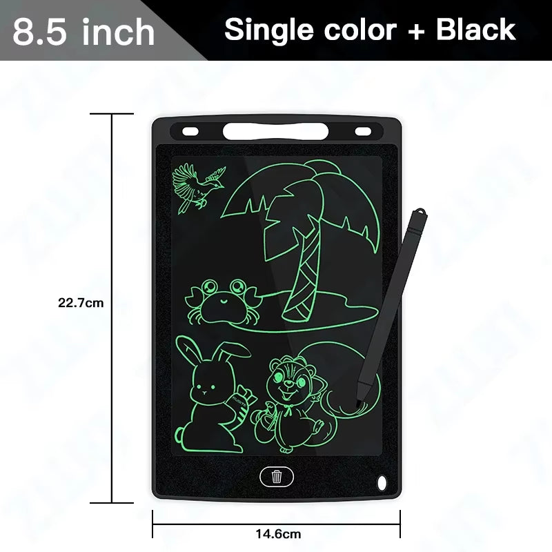 6.5/8.5/10/12Inch LCD Drawing Board Writing Tablet Digit Magic Blackboard Art Painting Tool Kids Toys Brain Game Child'S Gift